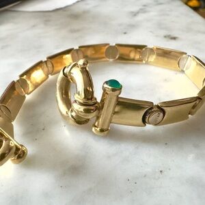 14k Sonia Bitton Reversible Screw Head Link bracelet